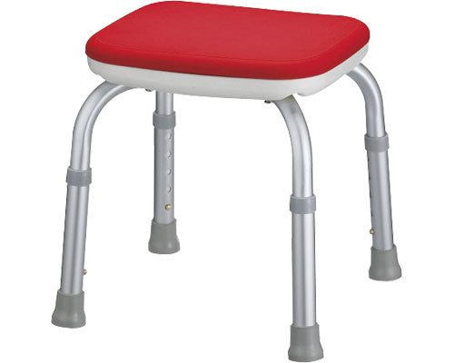 安寿 シャワーベンチMini 背なし / 536-182 レッド (1)