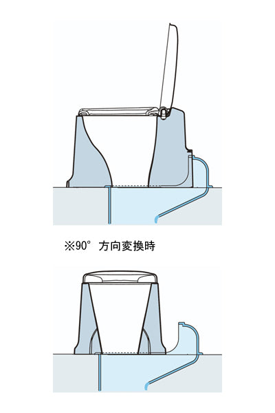 安寿 サニタリエース SD 据置式 暖房便座タイプ / 533-463 ノーマル (3)