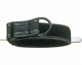 万能カフ 革製差込バンド / H-1 貫通式 黒 (1)