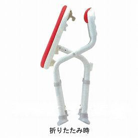 安寿 コンパクト折りたたみシャワーベンチ IC 骨盤サポートタイプ / 536-380 ブルー (2)