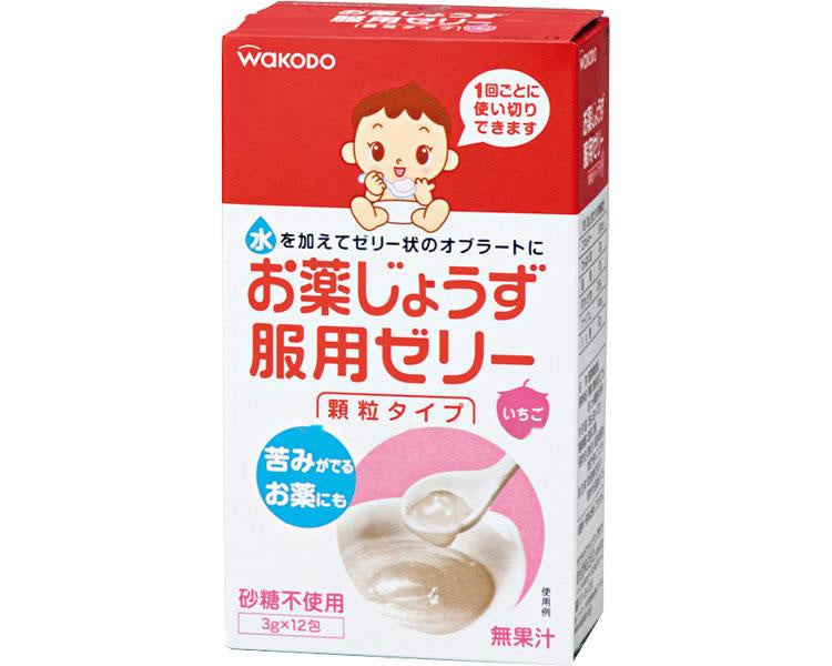 お薬じょうず服用ゼリー 顆粒タイプ いちご味 / 134158 3.0g×12包 (1)