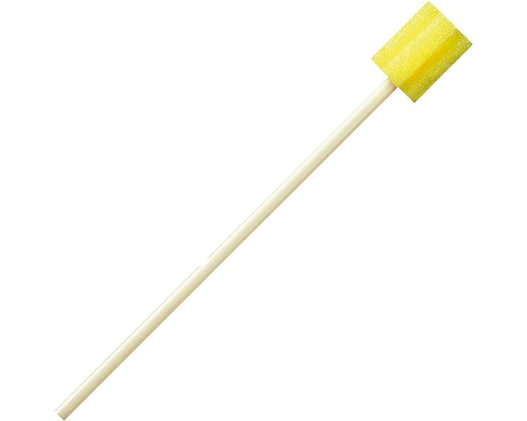 マウスピュア 口腔ケアスポンジ プラスチック軸 10本入 / M (1)