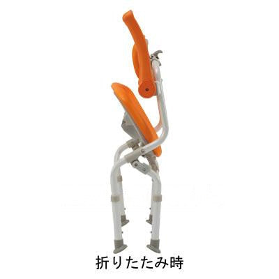 シャワーチェア［ユクリア］ワイドSPワンタッチおりたたみN / PN-L41522A ブルー (2)