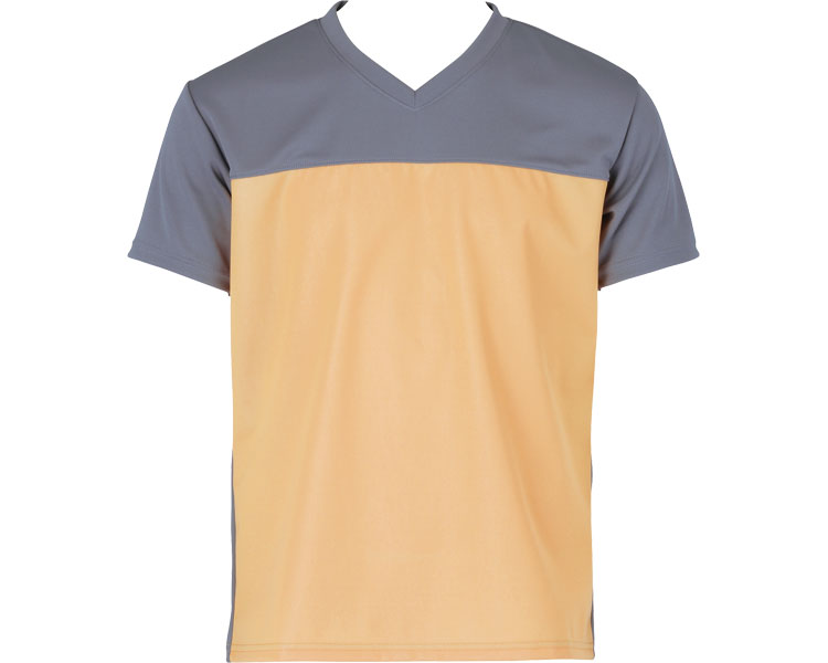 入浴介護Tシャツ / 403340 3L オレンジ (1)