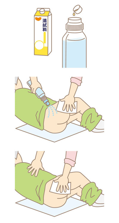 ハビナース うるおうからだふき 液体タイプ / 11043→1018700 400mL (3)