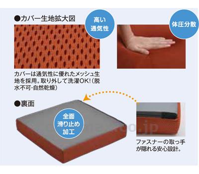 ウレタンクッション 座ラックスUB 7cm / CK-02UB-DB ダークブラウン (2)