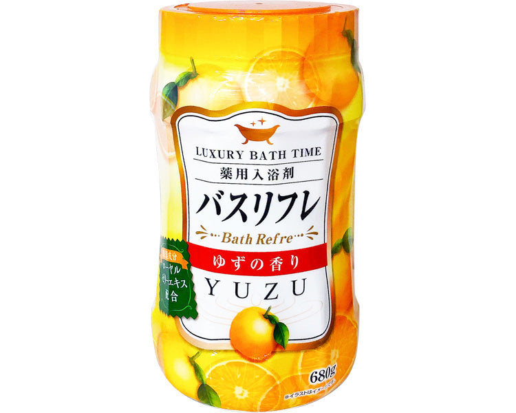 薬用入浴剤バスリフレ 本体680g / AG22781 ゆずの香り (1)