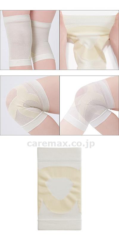 ひざを支えるシルク混サポーター 2枚入 / 046565100 アイボリー (2)
