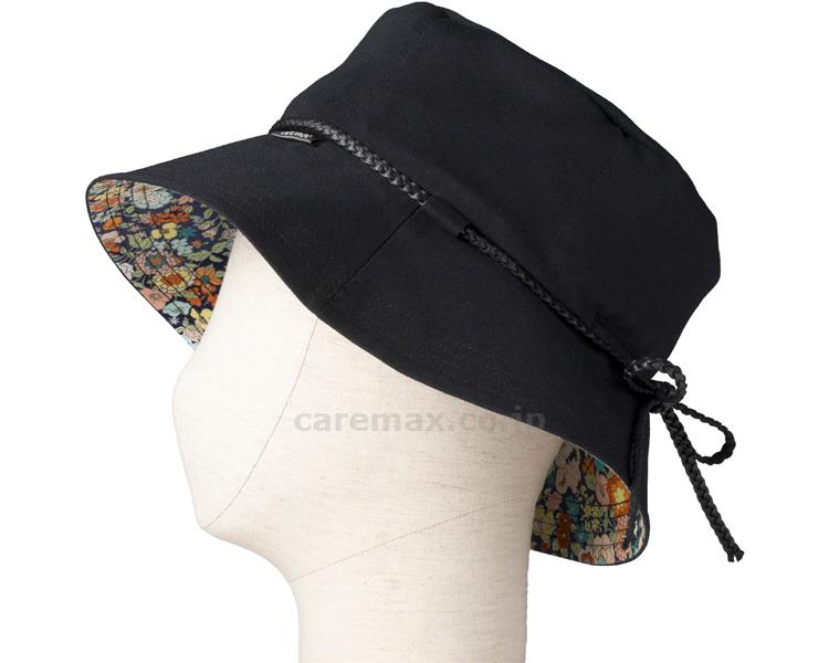 abonet+JARI（アボネット+ジャリ） ハットフラワー / 2081 ブラック フリーサイズ (1)