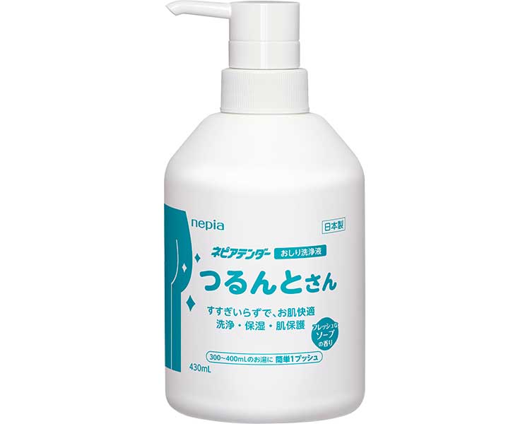 ネピアテンダー おしりふき洗浄液 つるんとさん / 89011 430mL (1)