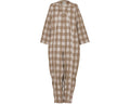 フドーねまきA 厚手 / 107092 S チェックベージュ (1)