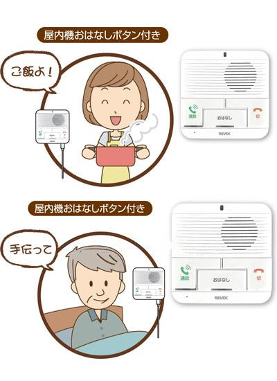 ワイヤレスおはなしインターホン 屋内機+屋内機セット / WT100MTMT (2)