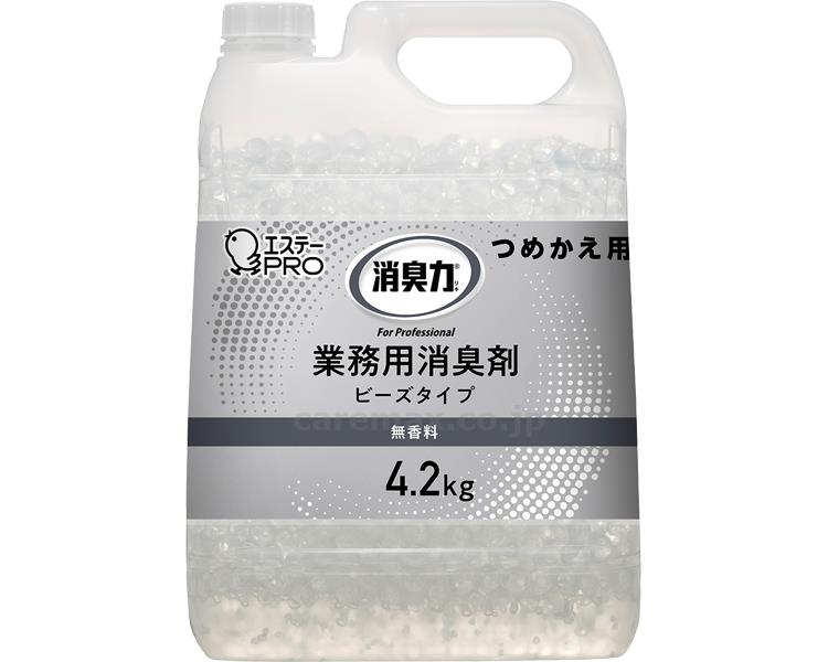 消臭力 業務用 ビーズタイプ つめかえ大容量 4.2kg / 無香料 (1)
