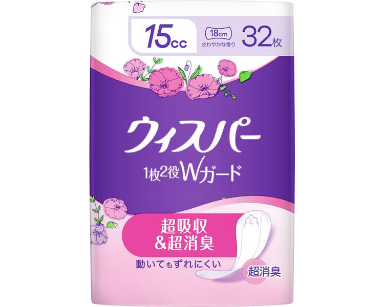 ウィスパー 1枚2役Wガード / 15cc 32枚 (1)