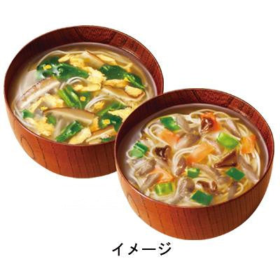 アマノフーズ フリーズドライ にゅうめん 五種の野菜（あっさり味噌味） / 4袋入 (2)