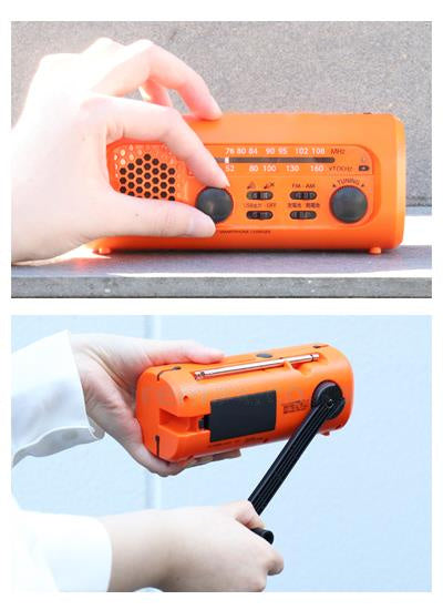 さすだけ充電ラジオライト3 / PR-323RBK ブラック (2)