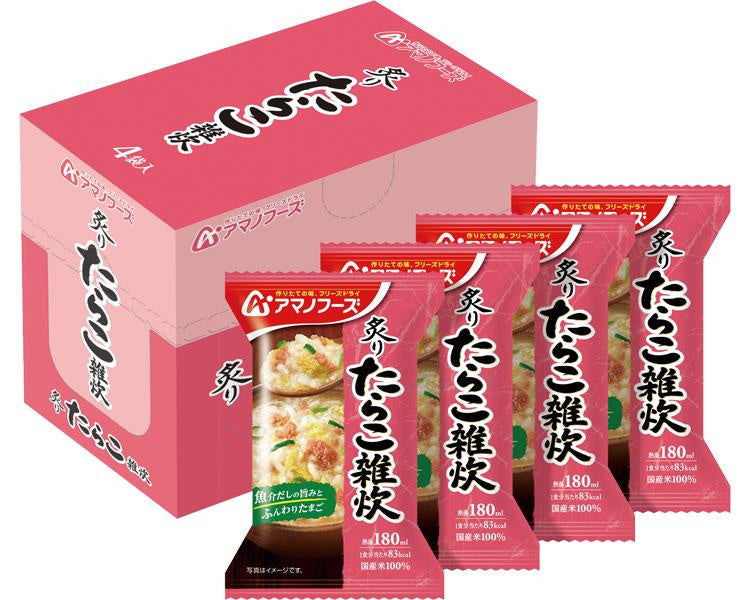 アマノフーズ 炙り たらこ雑炊 / 4袋入 (1)