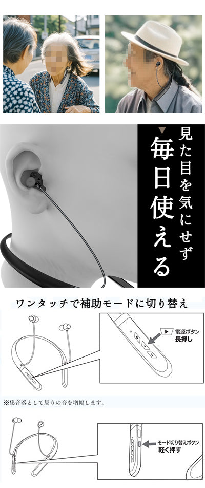 音の恵み 首掛け集音器 / MT-100N (2)