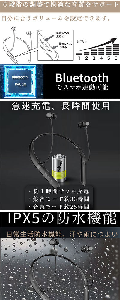 音の恵み 首掛け集音器 / MT-100N (3)