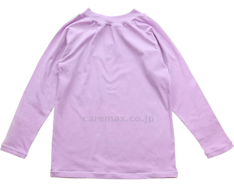 着脱名人 前後無しインクルーシブシャツ 長袖 / 49070141 Free1 ラベンダー (1)