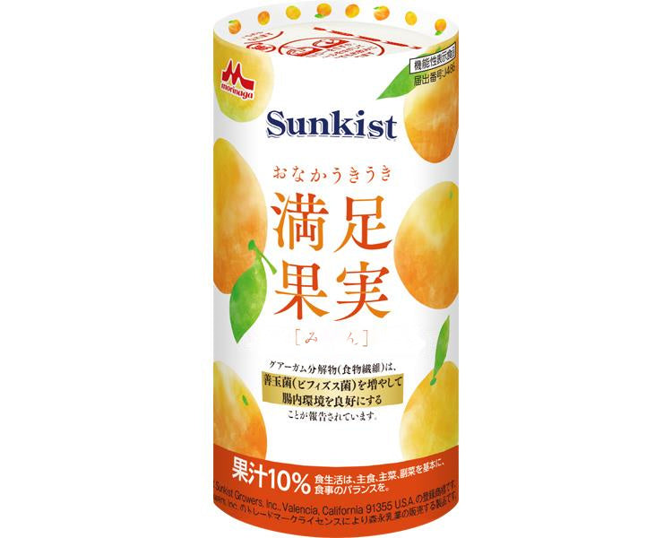 Sunkist（サンキスト）おなかうきうき満足果実 みかん / 0659320 125mL×18本入 (1)