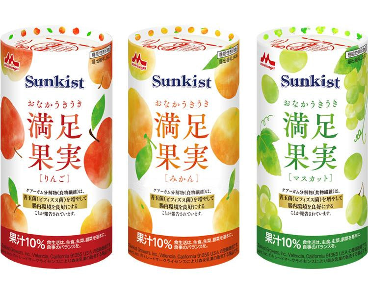 Sunkist（サンキスト）おなかうきうき満足果実 いろいろセット / 0659326 125mL×6本×3種 (1)
