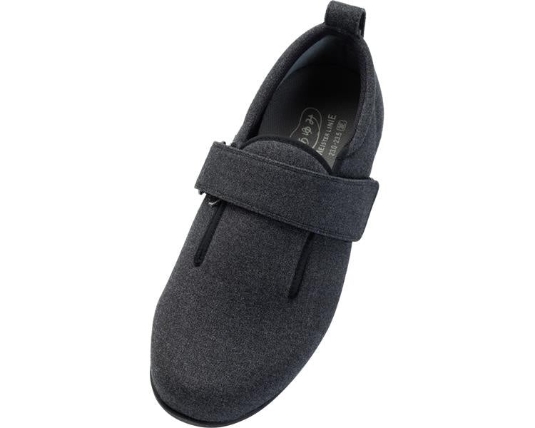 ダブルマジックⅢストレッチ 1137 片足 / 3L ダークグレー 右足 (1)