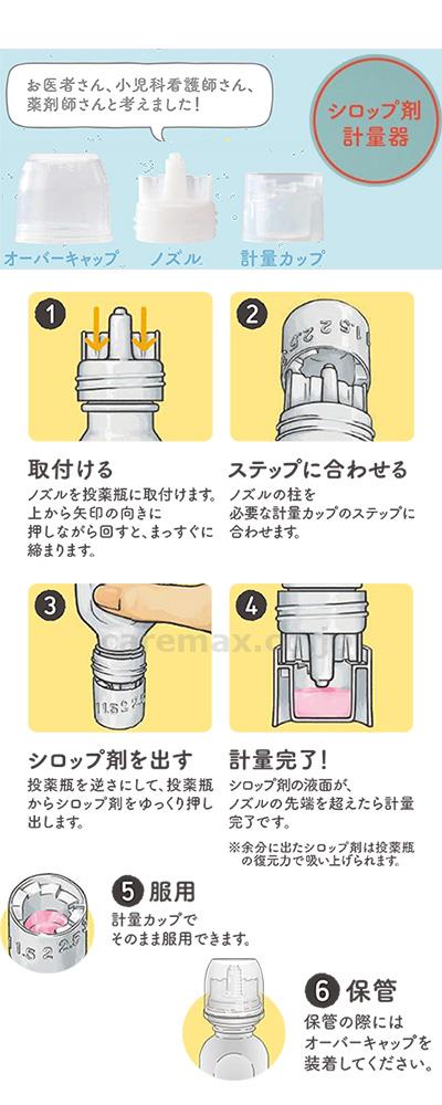 シロップぴったりシロピィ / 60mL投薬瓶付 (2)