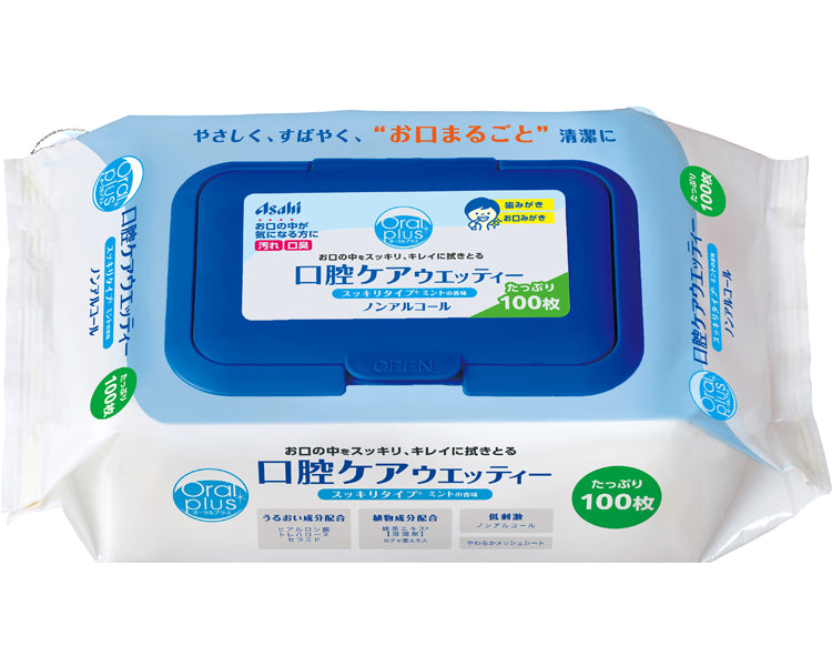 オーラルプラス 口腔ケアウエッティー / 60286 スッキリタイプ 100枚入 (1)